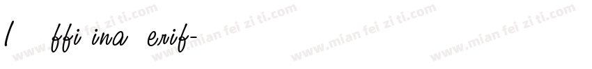 ITC Officina Serif字体转换